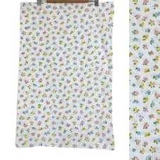 Vintage Pillowcase Set of Two Standard Size Floral Multicolor JCPenney Muslin