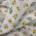 Vintage Pillowcase Set of Two Standard Size Floral Multicolor JCPenney Muslin