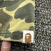 BAPE Sweat shorts camo yellow A Bathing Ape Size XL