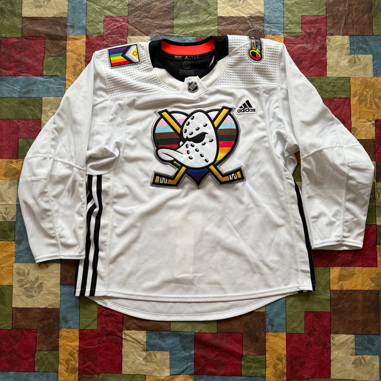 Anaheim Ducks Pride Warm Up Jersey