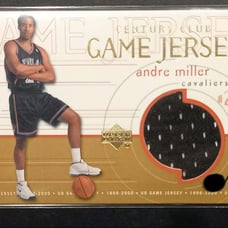 Andre Miller 99-00 UD Game Jersey CM/100