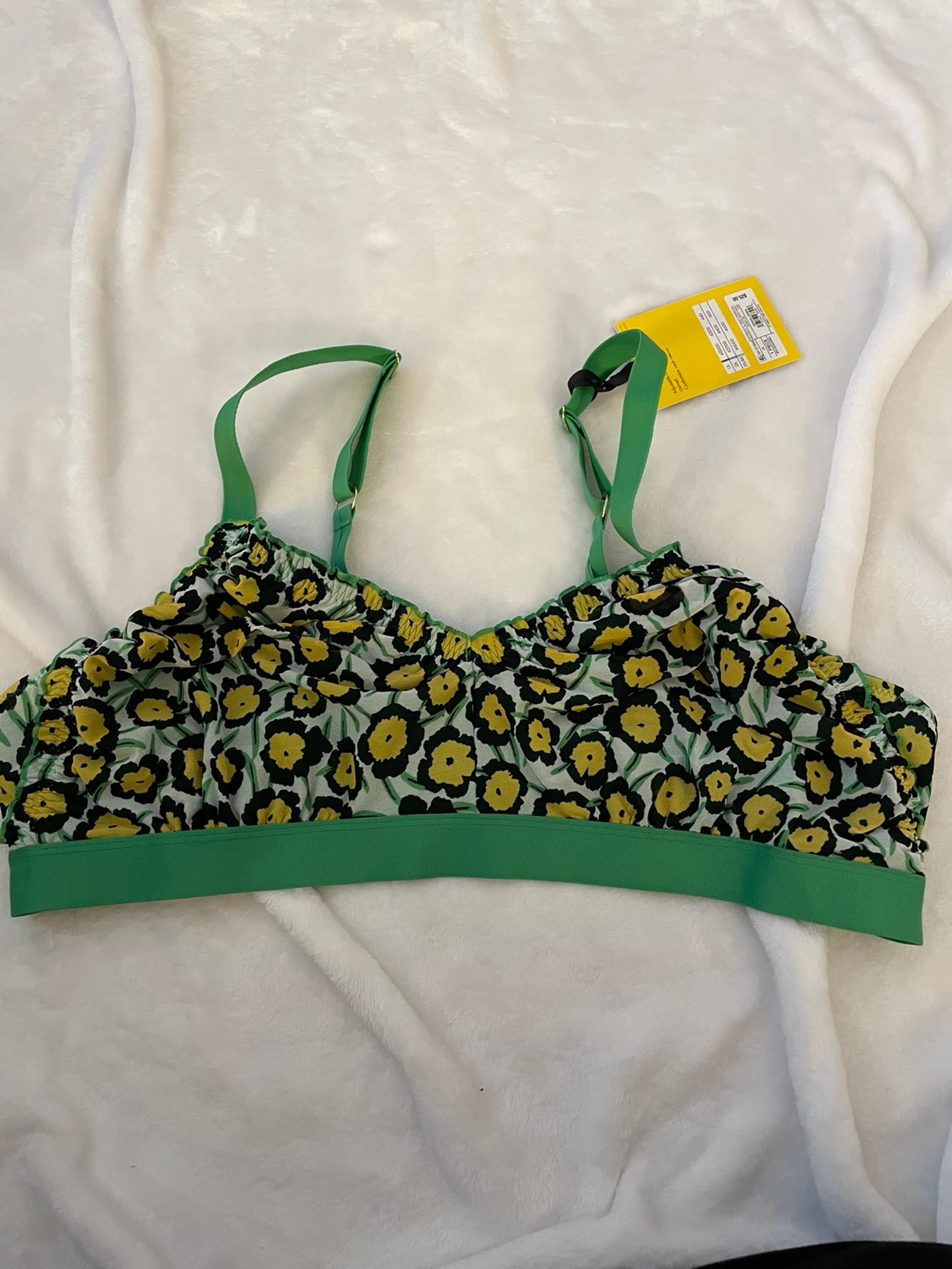 Diane von Furstenberg/ Target bralette, NWT, 2X