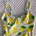 KATE SPADE Lemon One Piece Swimsuit M