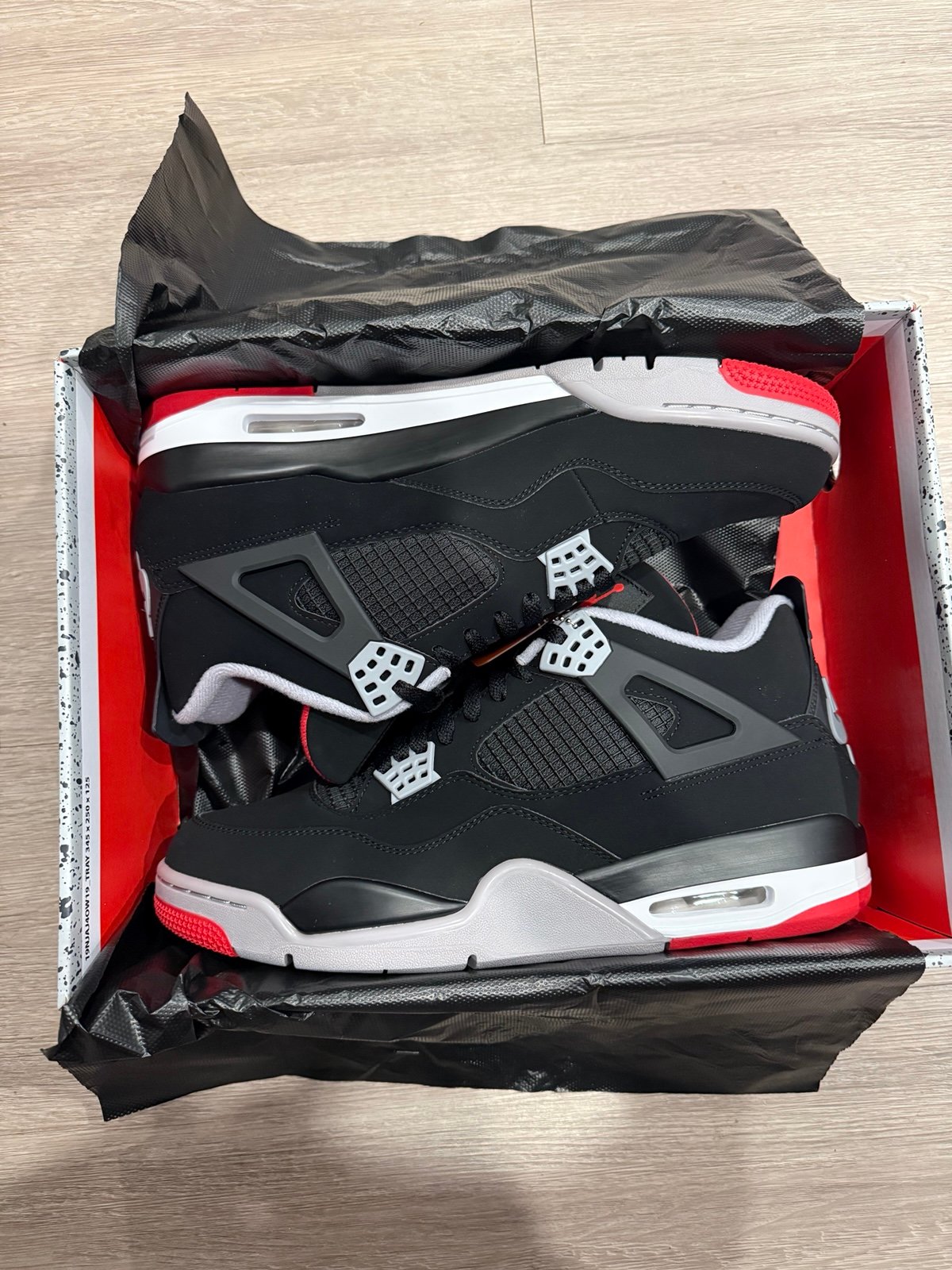 Air Jordan 4 Retro OG 'Bred' 2019