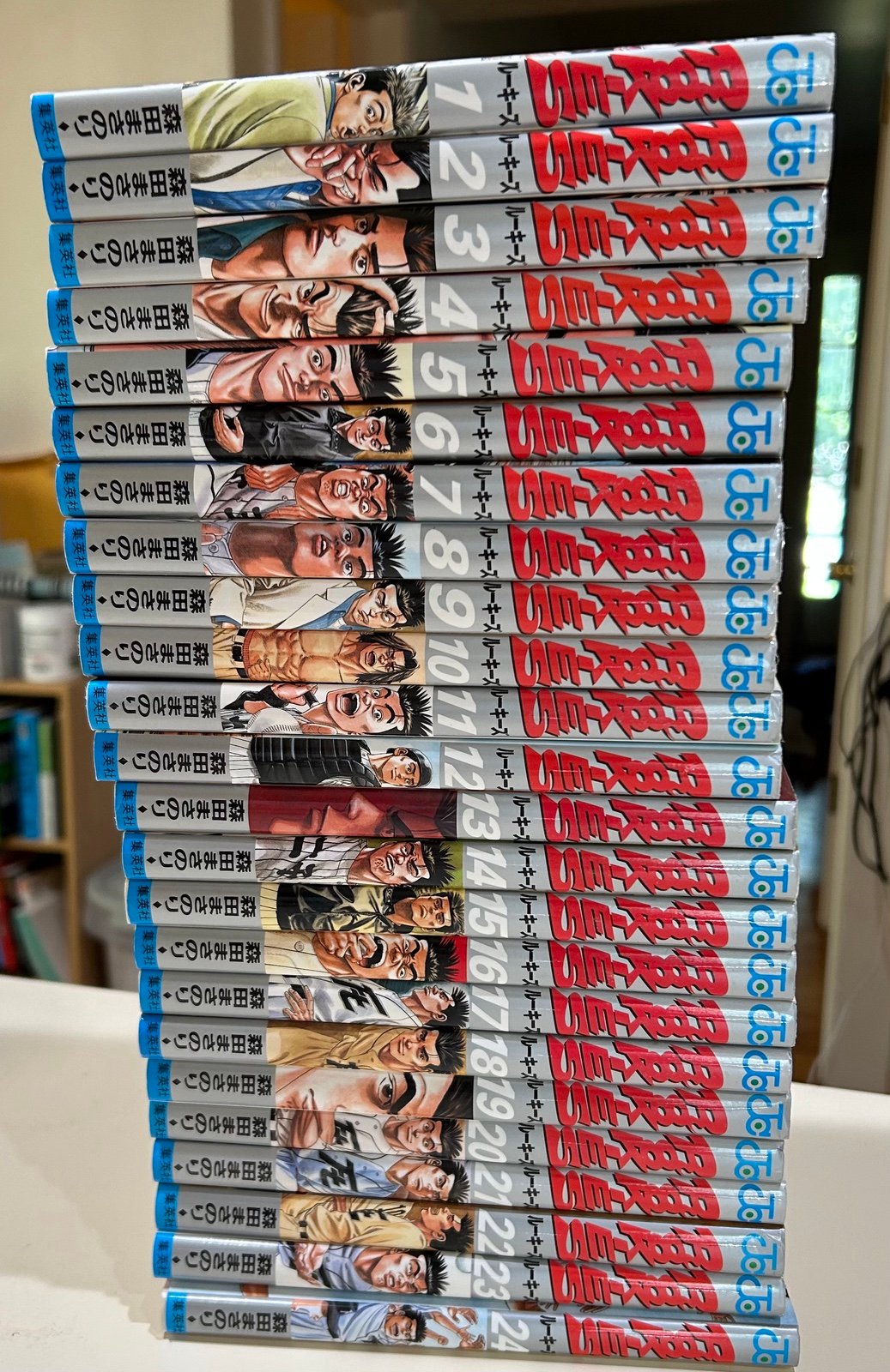 manga Japanese rookies complete set 24