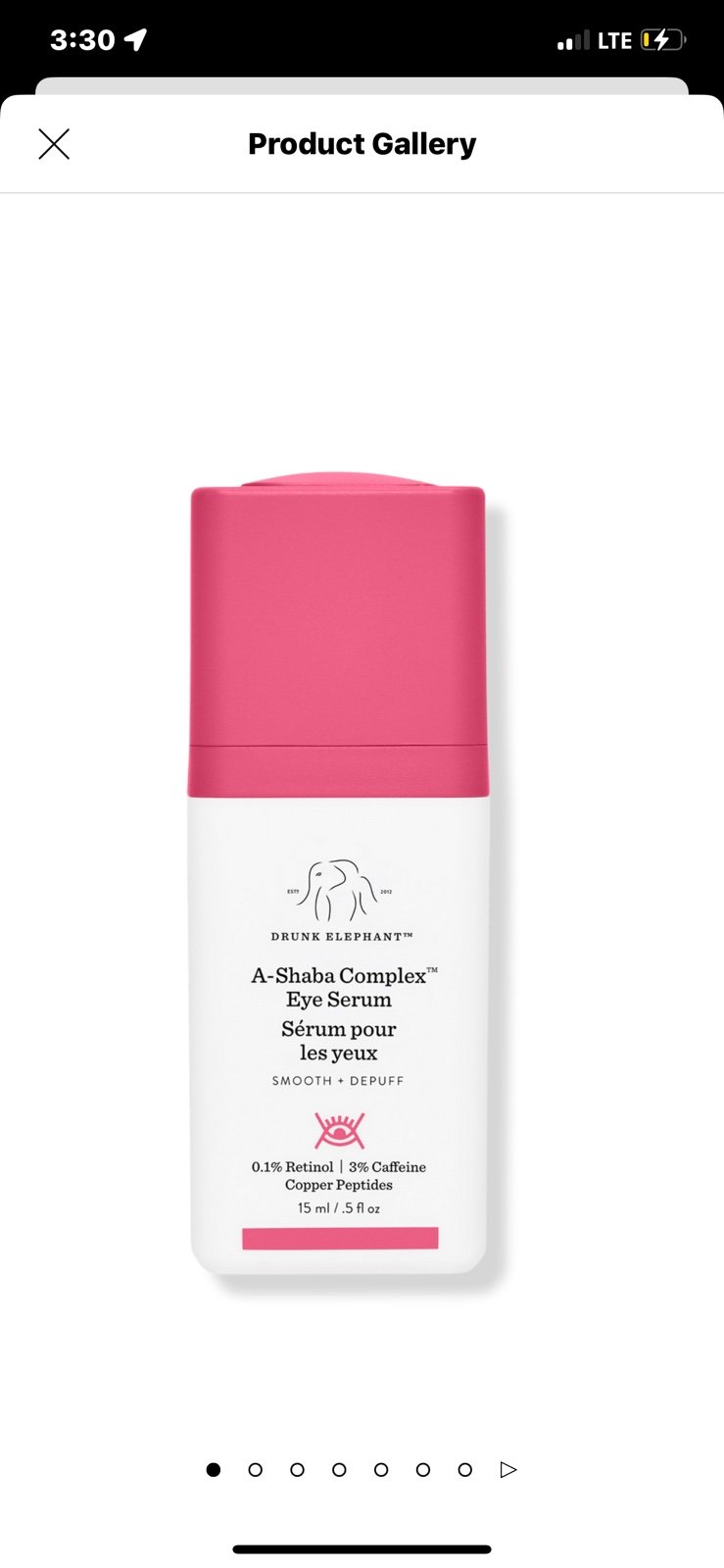 Drunken Elephant A-Shaba Complex Eye serum