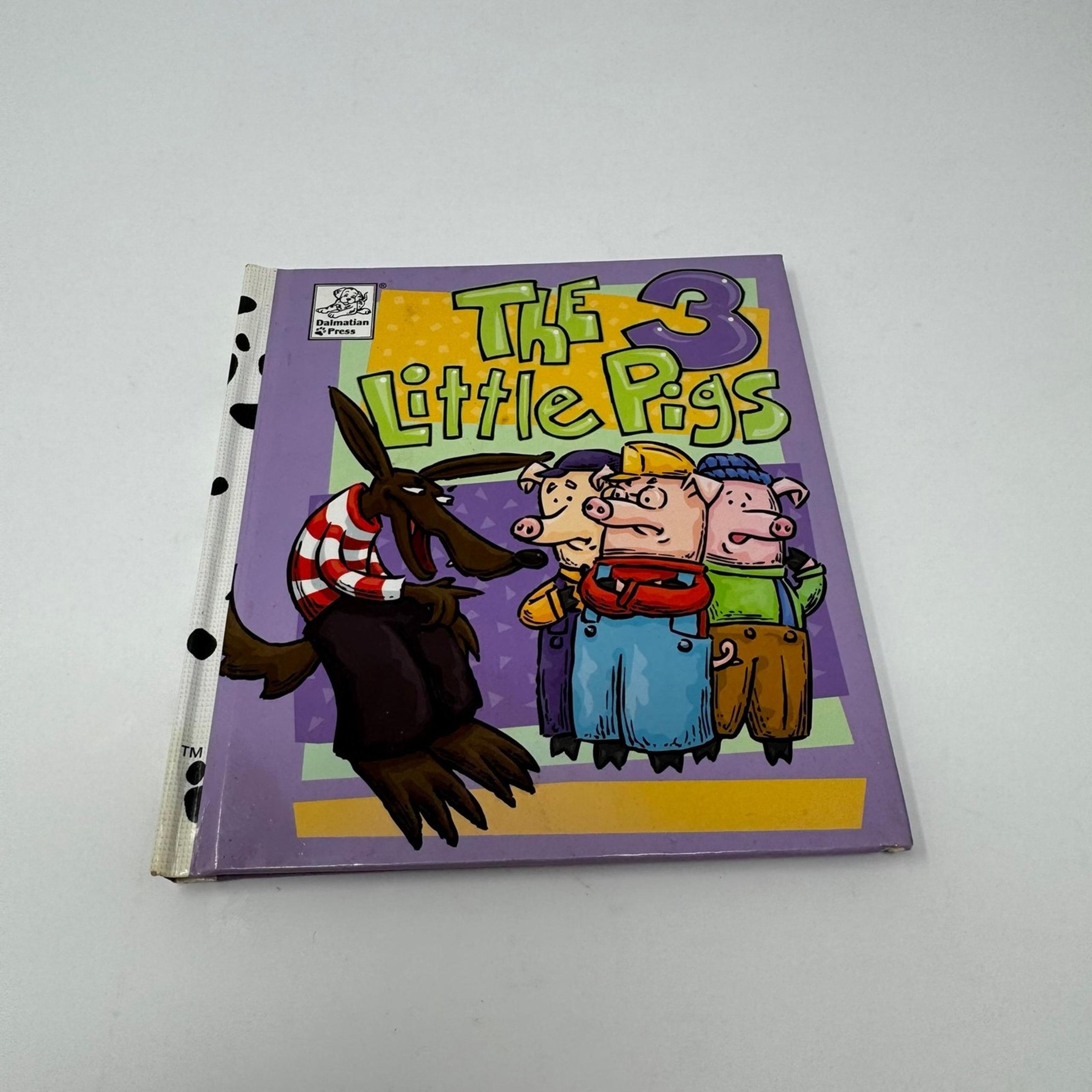 The 3 Little Pigs Vintage 1999 Hardback Children's Book Dalmatian Press