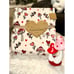 NEW Ultra Soft Mushroom and Hearts Full Queen Blanket Valentine Valentine’s
