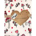 NEW Ultra Soft Mushroom and Hearts Full Queen Blanket Valentine Valentine’s