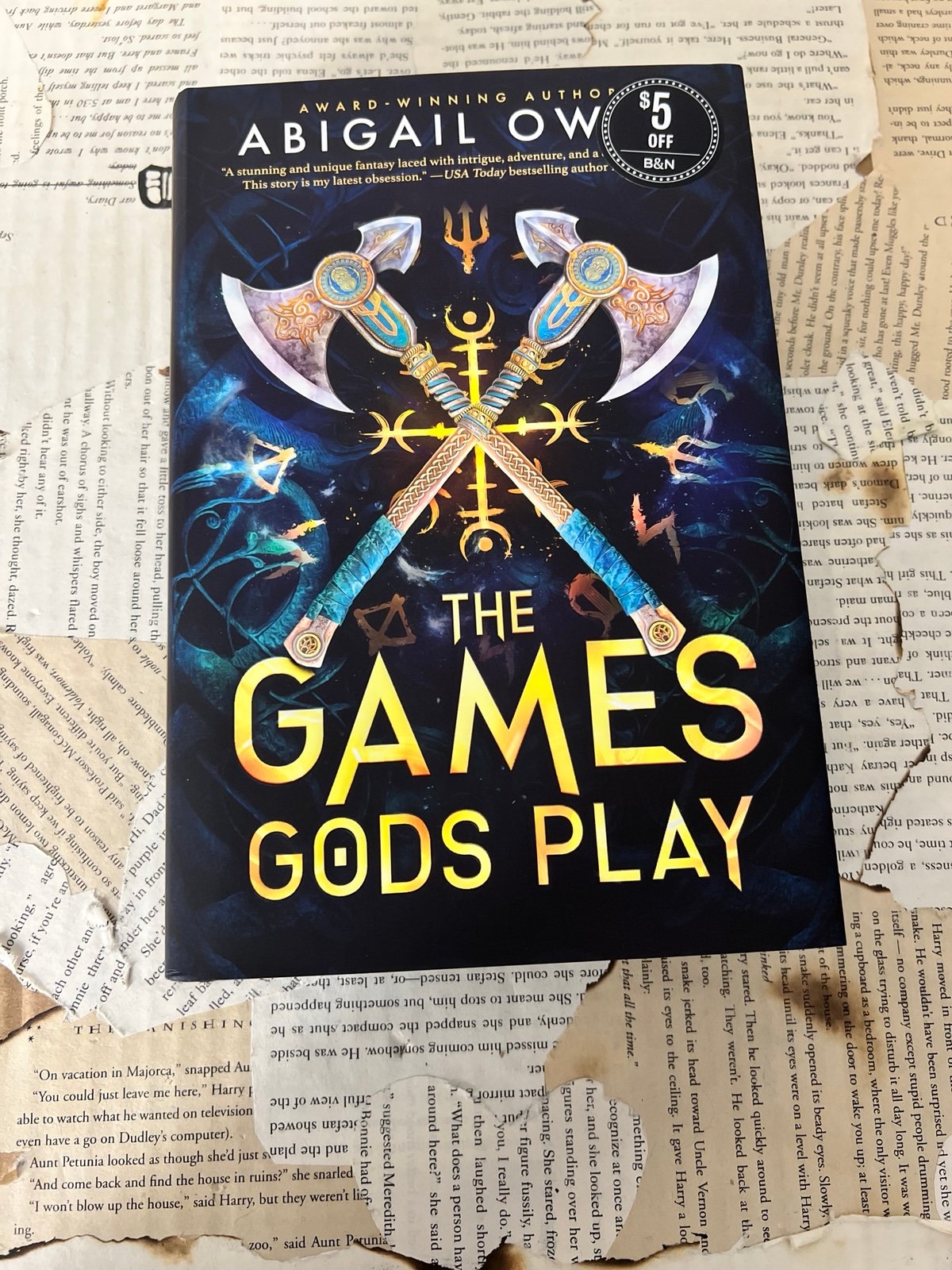 The Games Gods Play Deluxe Limited Edition by Abigail Owen Hardcover