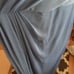 David's Bridal steel blue mesh size 12