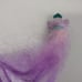 Vintage Littlest Pet Shop LPS Jeweled Pup Figure With Crown & Pink Purple Hair