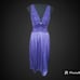 Vintage *RARE* Olga 92210 Nightgown Gown Full Sweep Nylon Lace Top Sz L Hyacinth