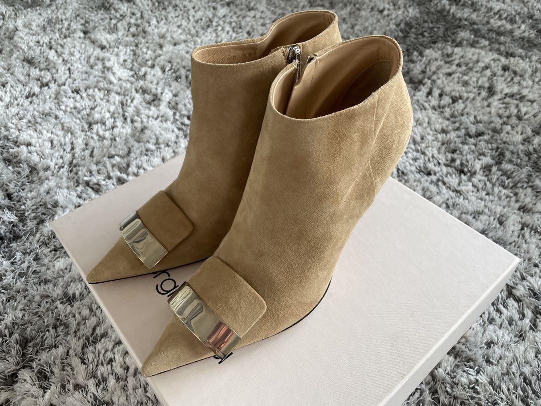 Brand new and unused! Sergio Rossi Pointed Toe Booties.
