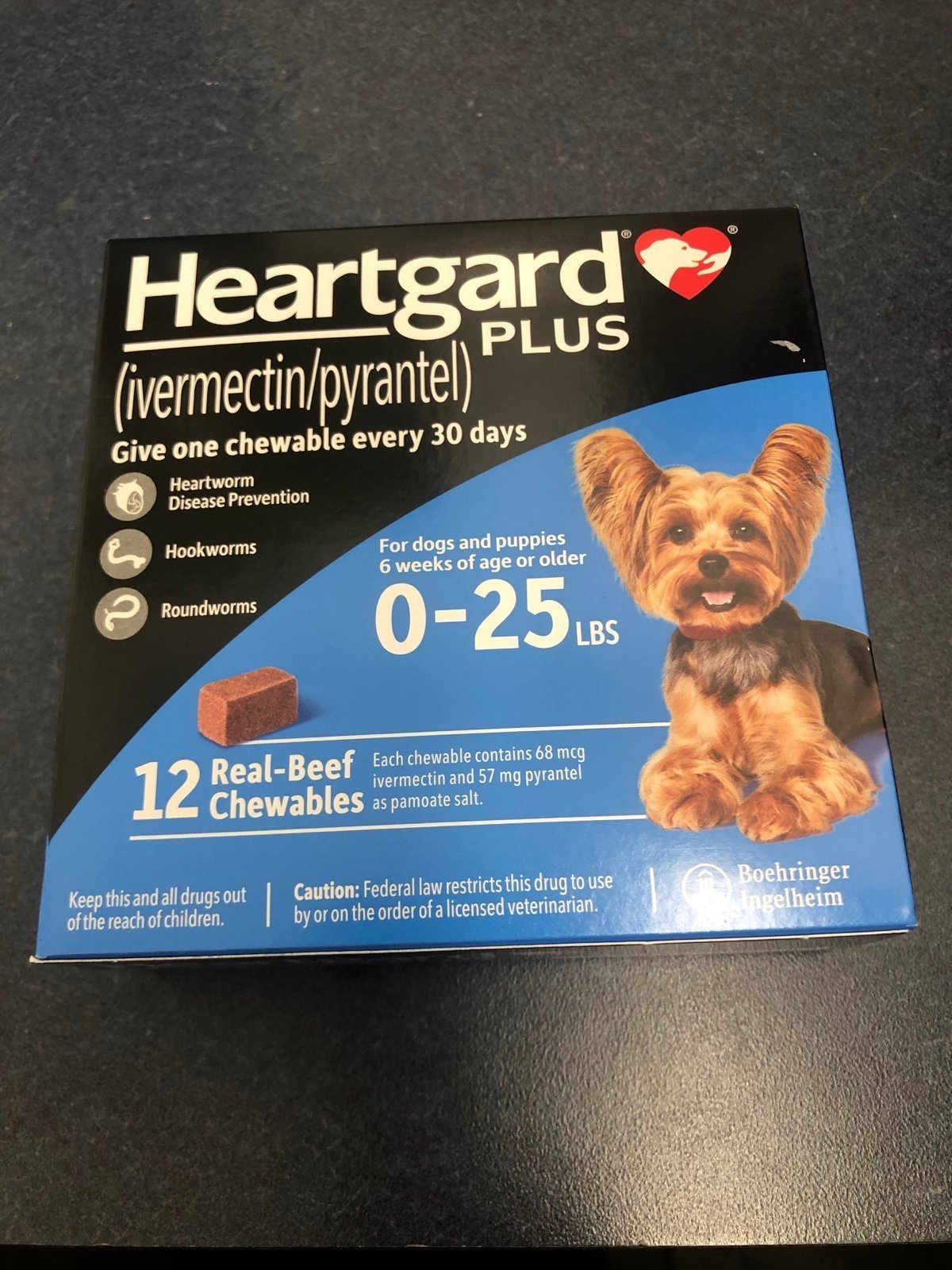 Preventatives for dogs 0-25 lbs