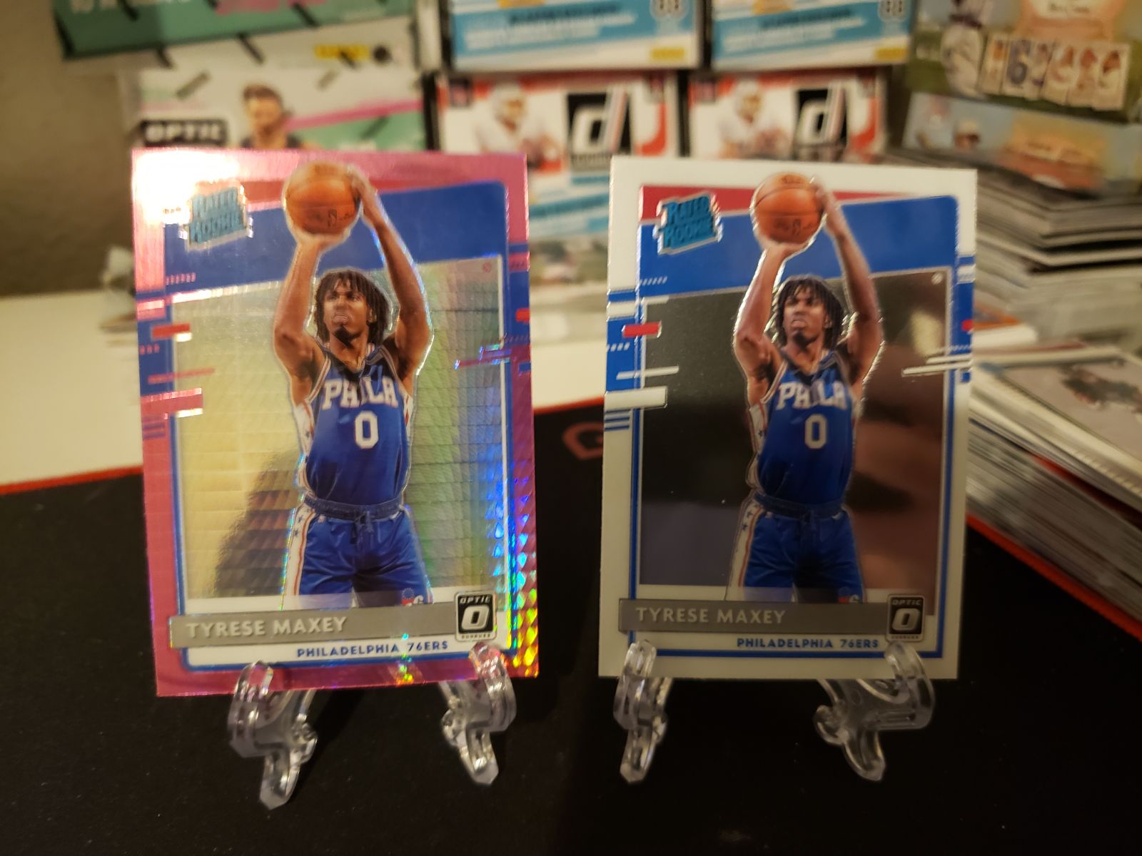 2021 Donruss Optic Tyrese Maxey