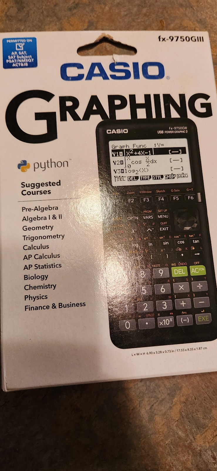 Casio graphing calculator fx-9750glll