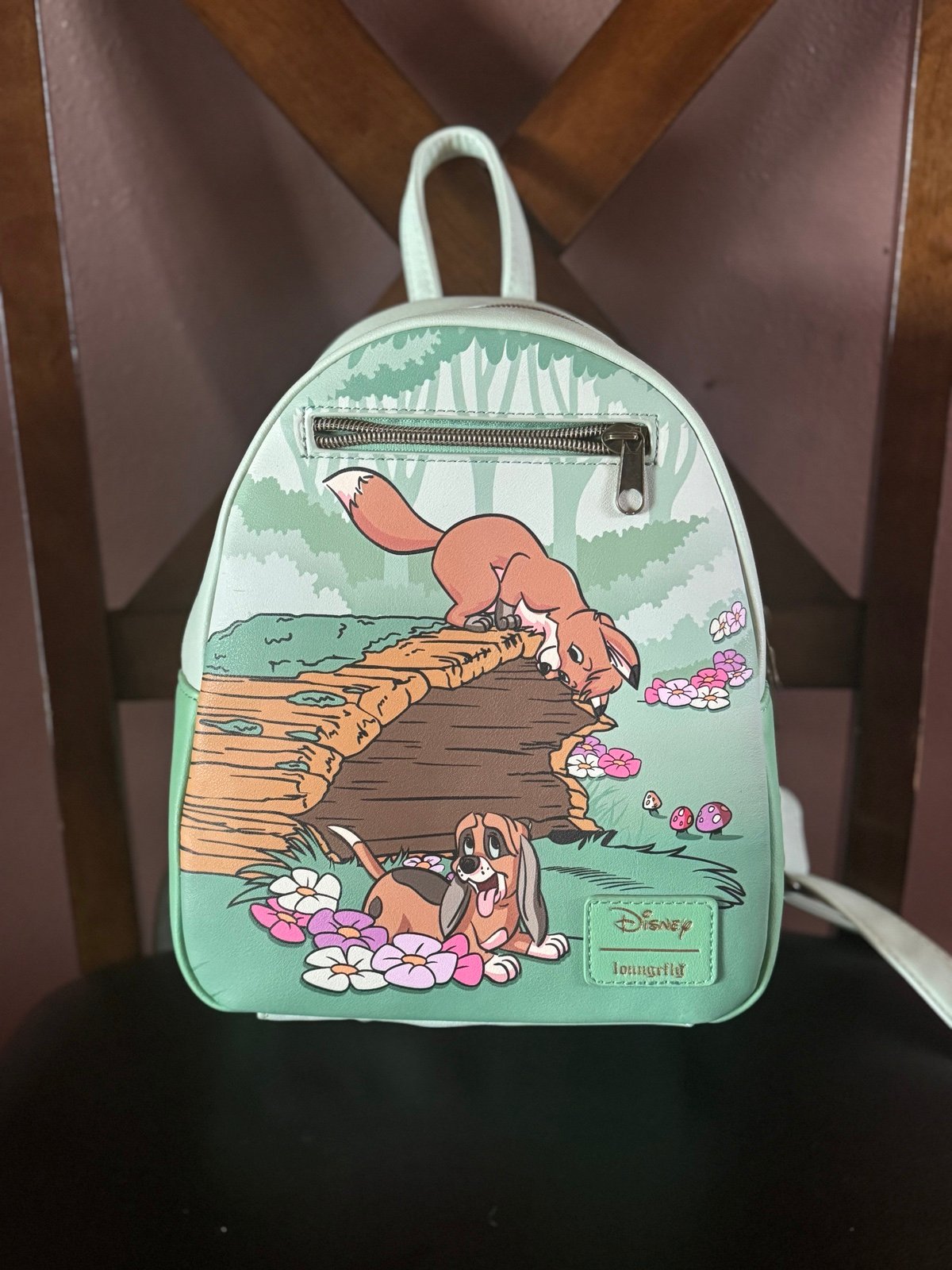 Disney Loungefly fox and the hound backpack