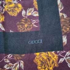 Vintage Gucci woolblend scarf