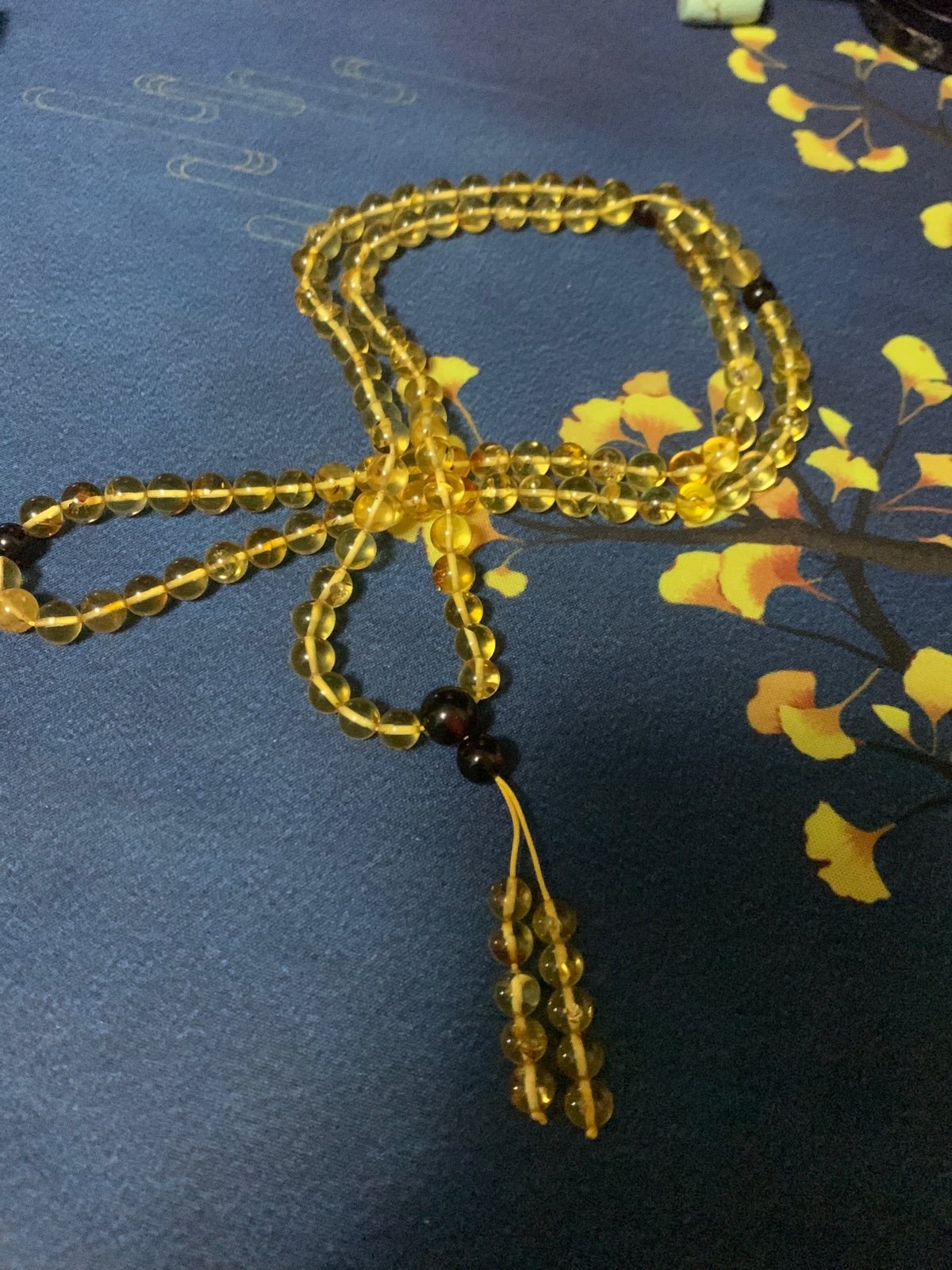 My best flower amber and blood amber Necklace!!