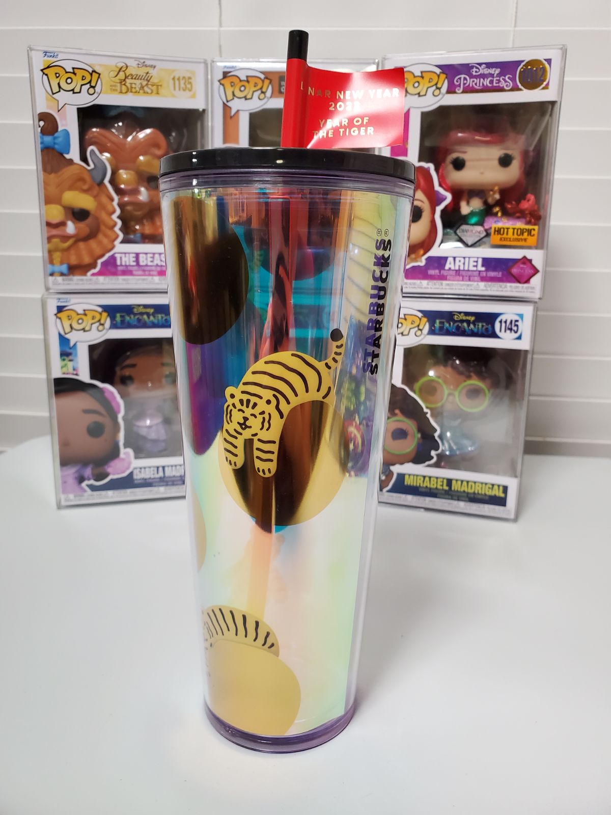 Starbucks tumbler Lunar New Year 2022! Year of the Tiger!