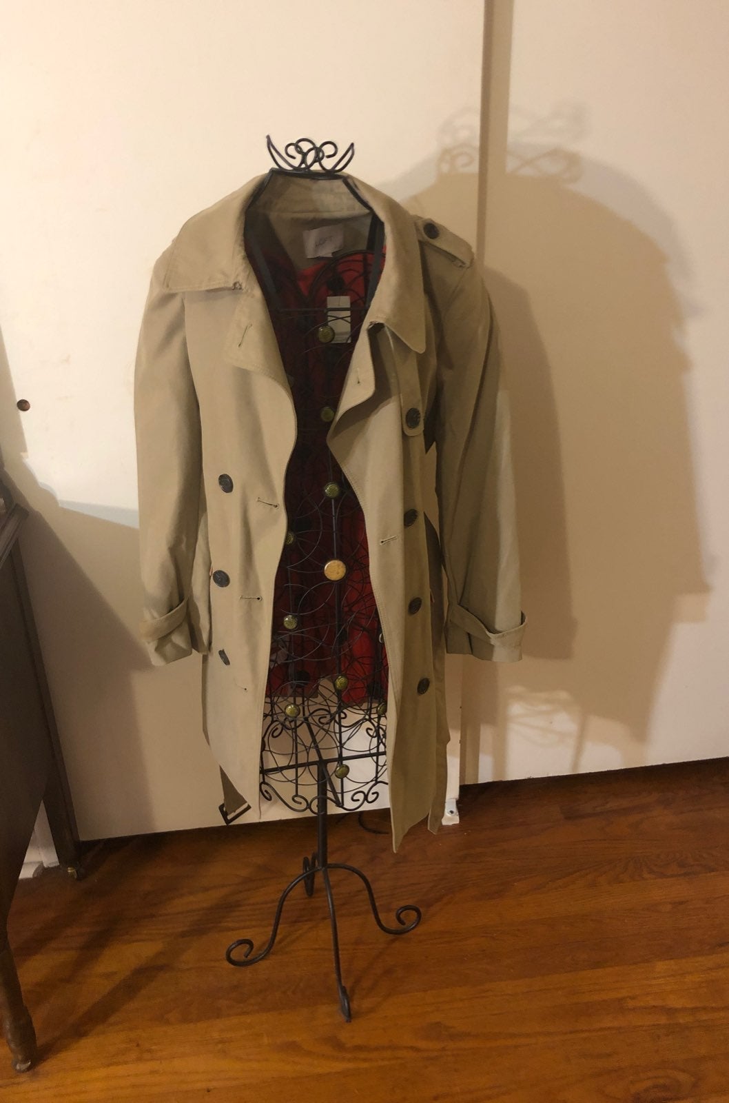 Loft Trench Coat Tan Belt 10P Used Once