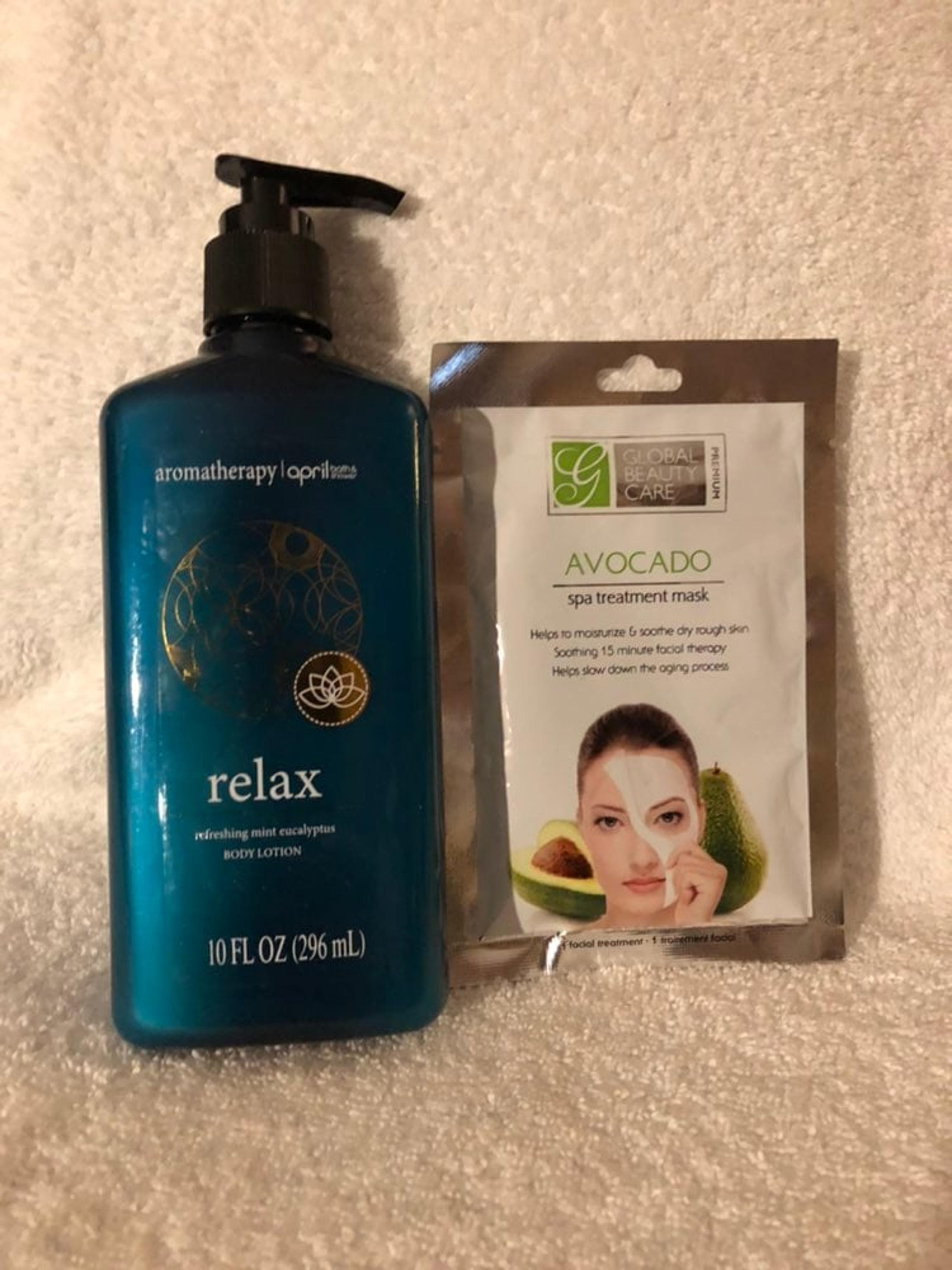 Aromatherpy Relax Body Lotion/ Free Mask