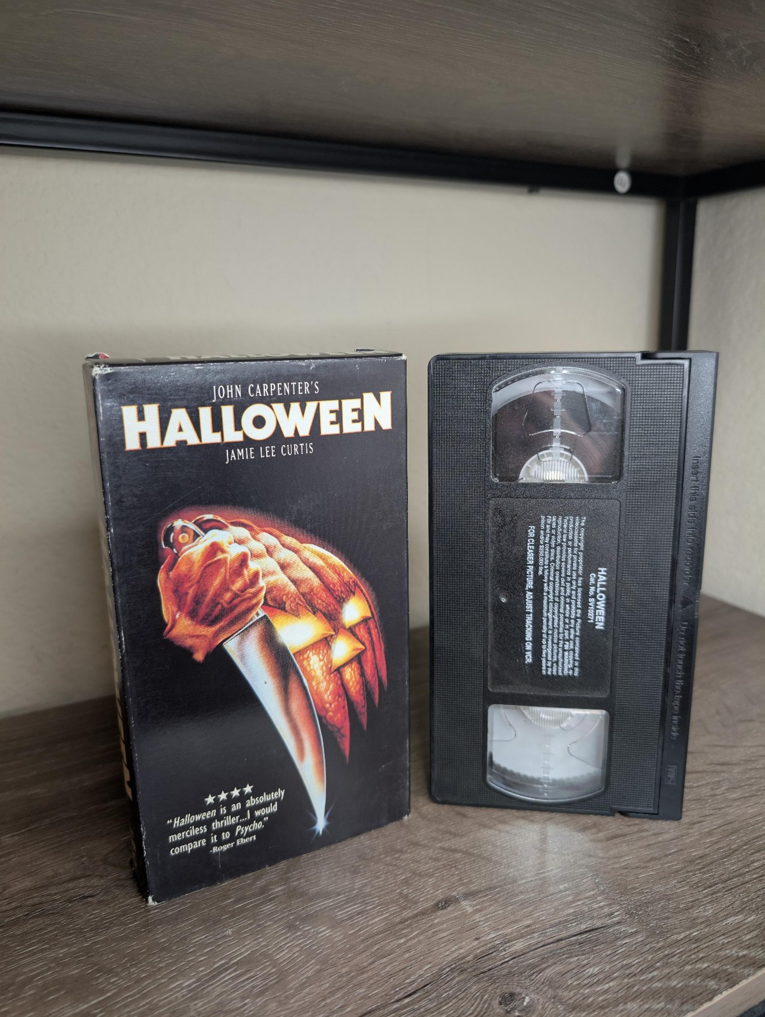 Halloween 1978 Horror Movie 1997 VHS Anchor Bay