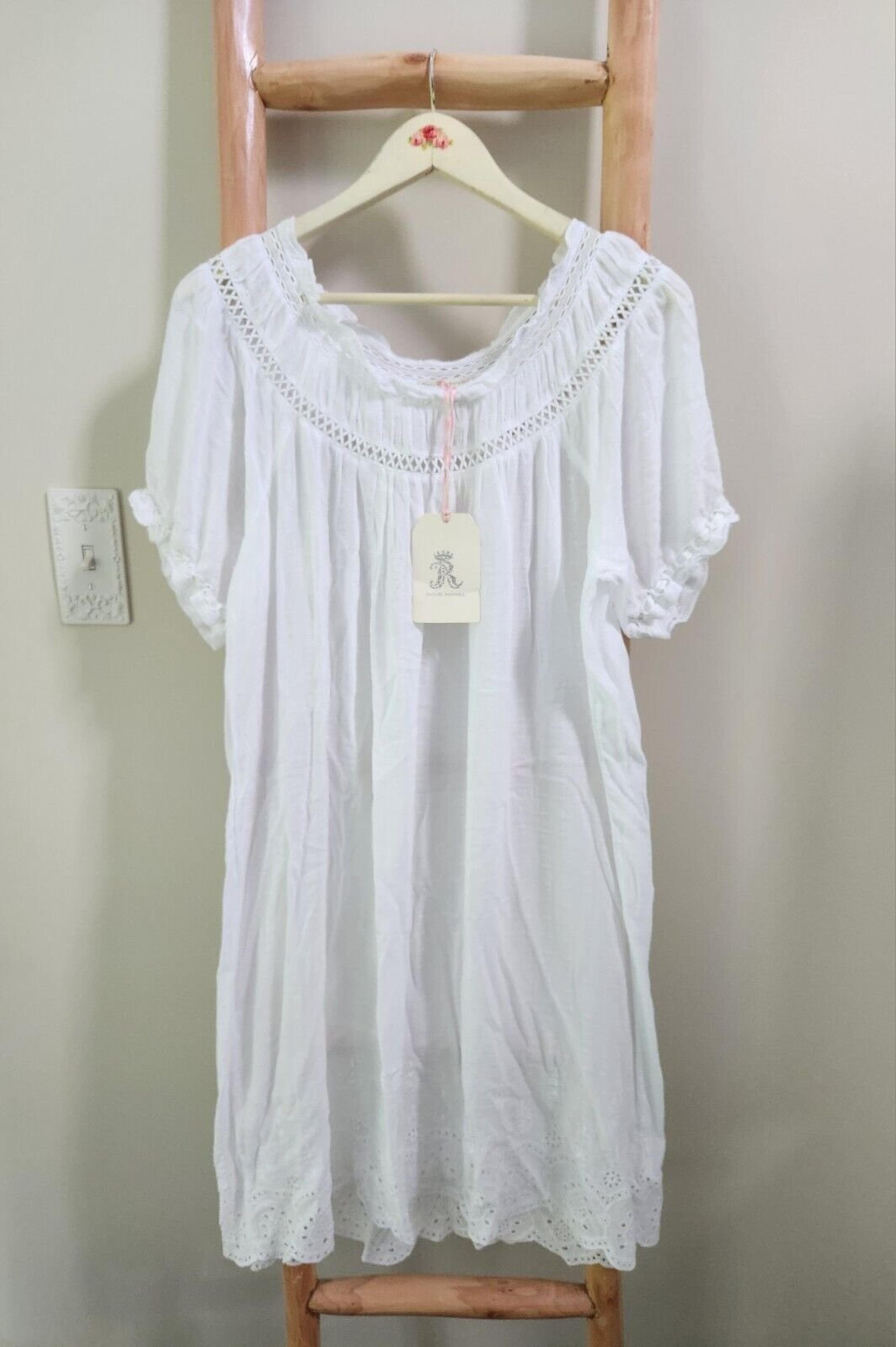 NWT RACHEL ASHWELL SMALL SHABBY CHIC NIGHTGOWN