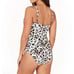 NWT Nip Tuck Wild At Heart Cheetah Leopard Multi Fit Cup One Piece Swimsuit 10
