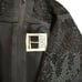 Y2K 90s Tadashi Beaded Black Beaded OS Collar Sleeveless Shirt Tank Top Size M