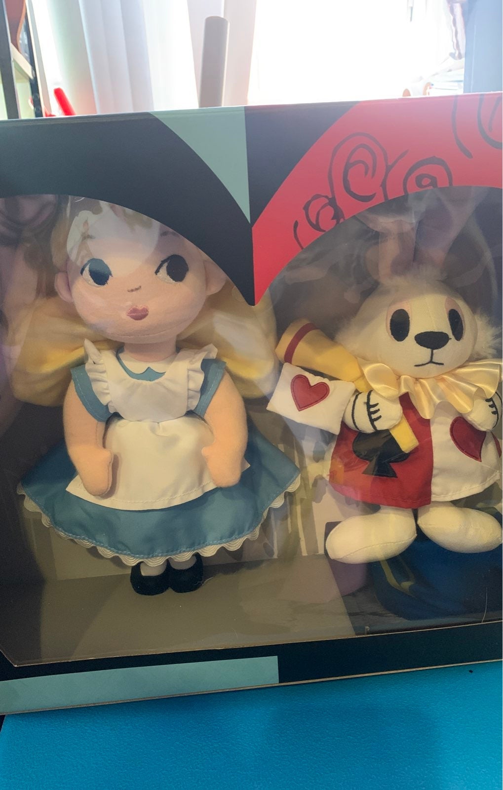 Alice in wonderland by mary blair alice and white rabbit