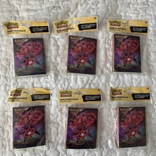6 Pokemon Darkness Ablaze Mini Portfolio