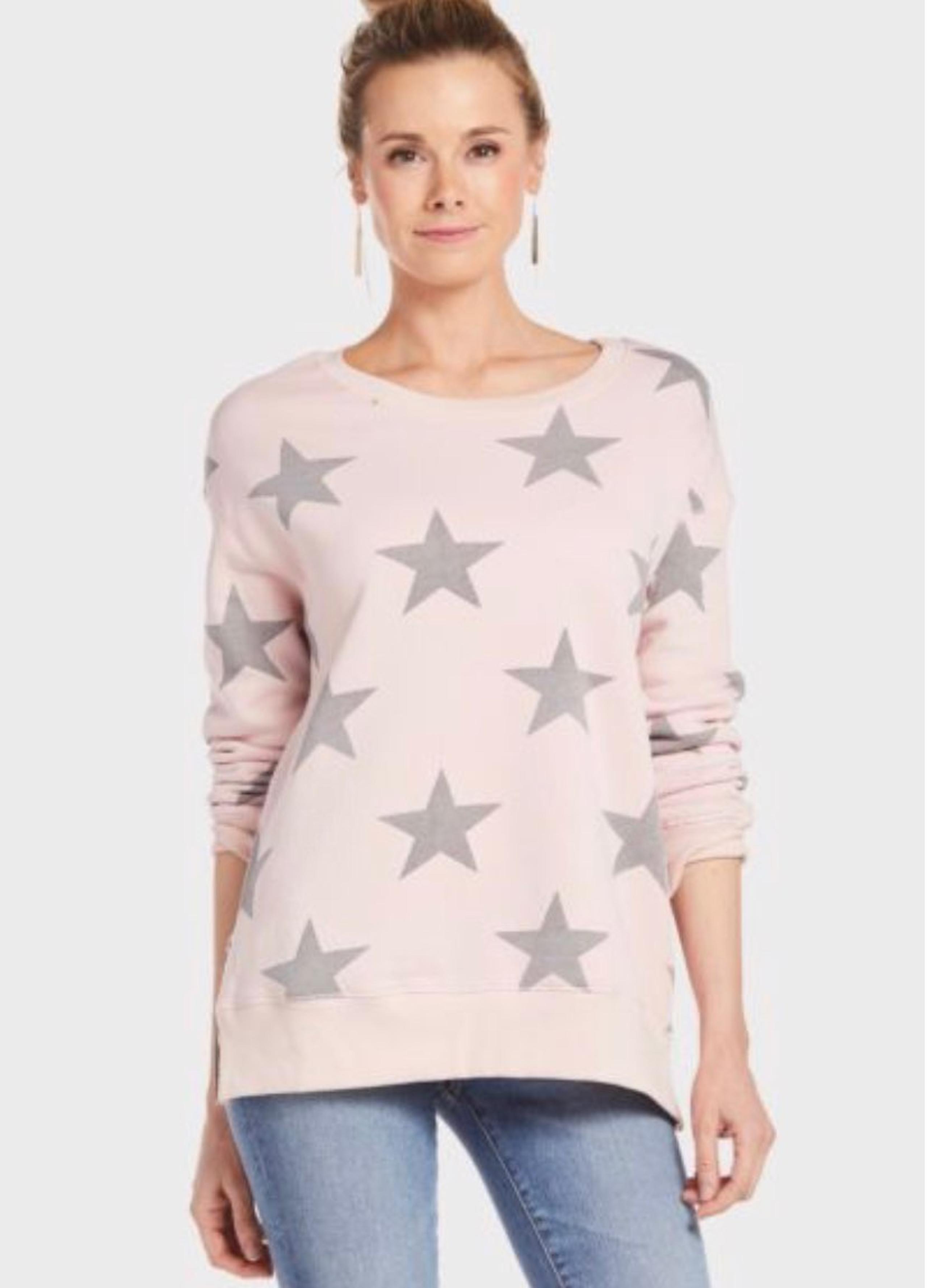 Sundry Star Zip Sweatshirt 0