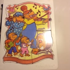 Vintage Berenstain Bears Wood Puzzle