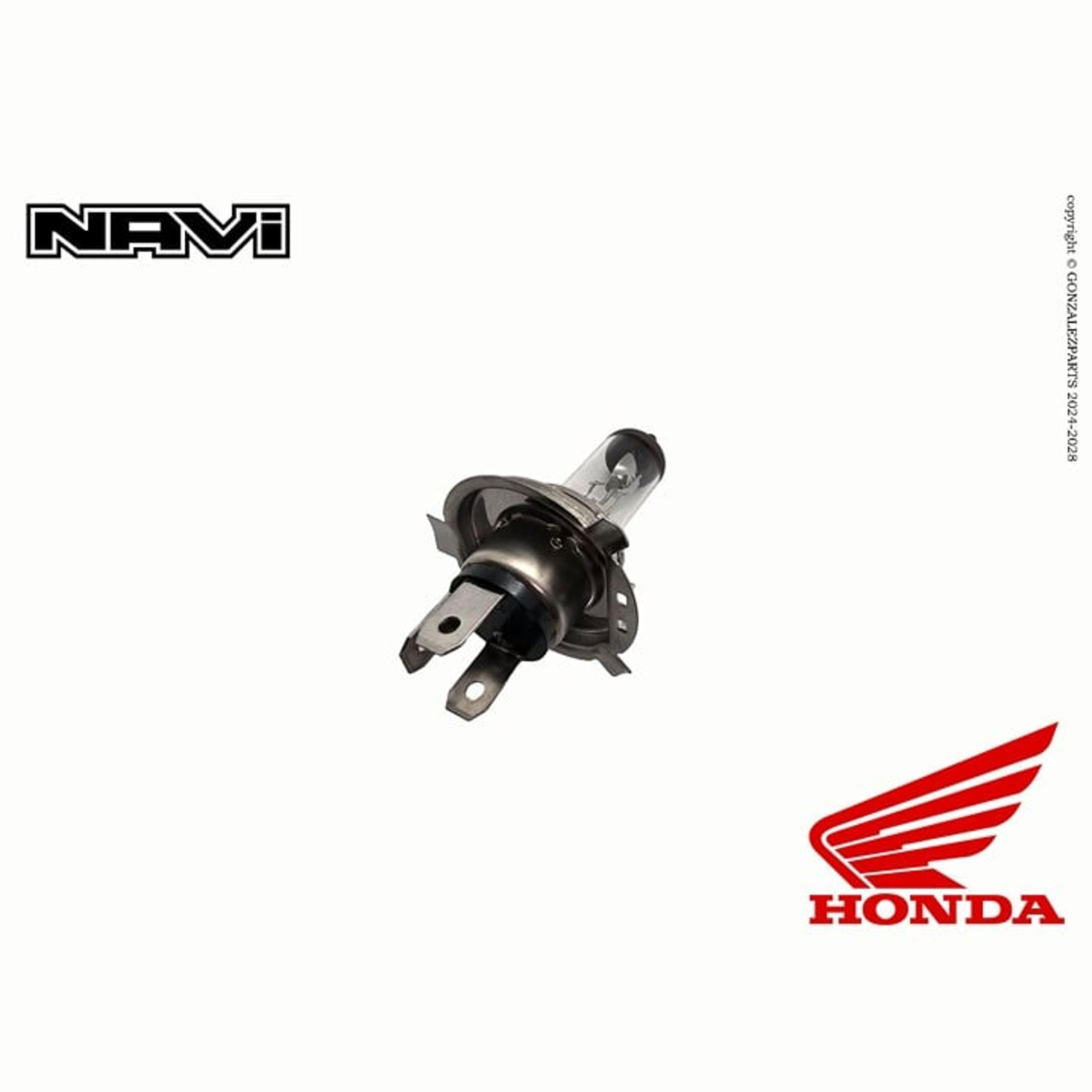 HEADLIGHT BULB 2022-2024 HONDA NAVI 110B GENUINE EOM NEW 34901-KVN-971