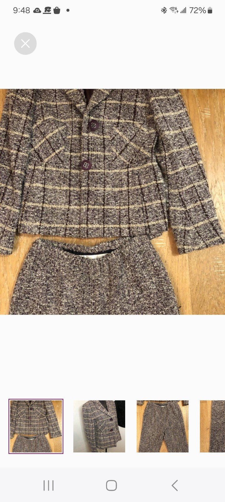 Vintage 1960s tweed suit Looks new