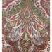 100%Cotton Earthy Floral Scroll Tablecloth Oval 64x68 Versatile Decor