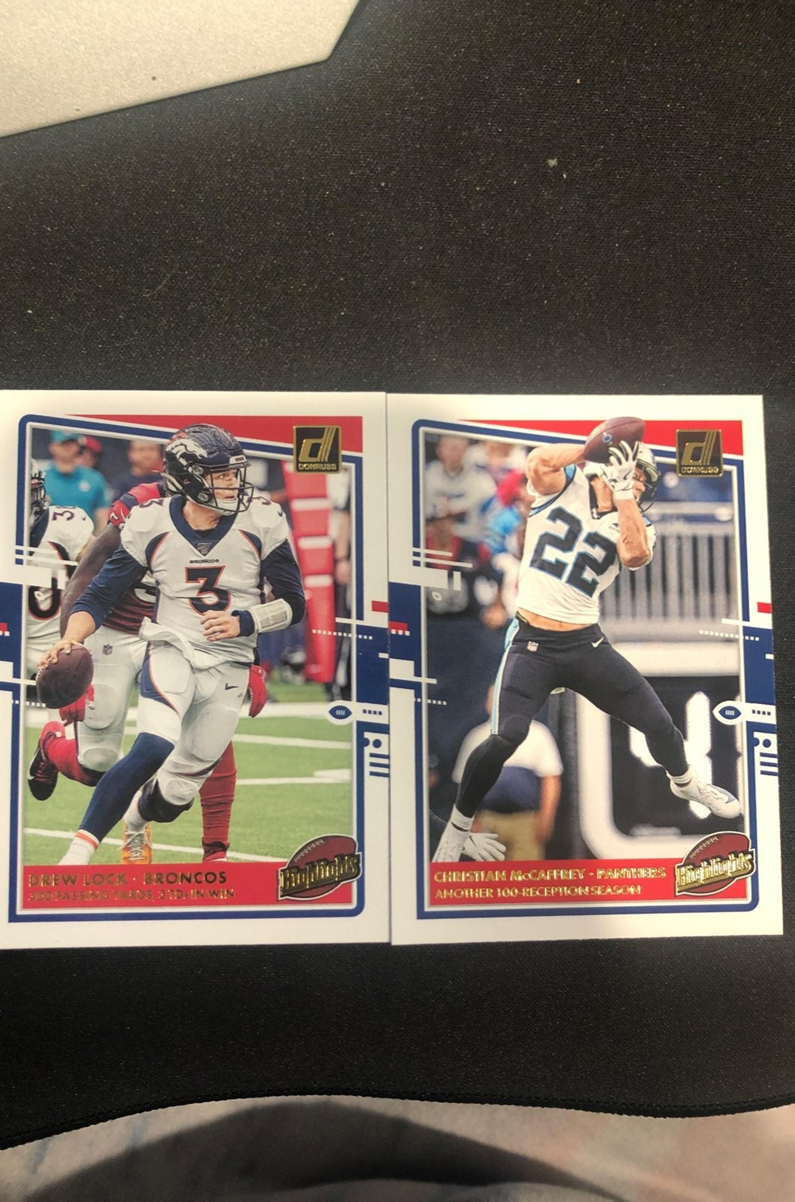 Donruss Highlights Lock and McCaffrey
