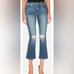Frame Denim NWT Le Crop Mini Boot in Stony Creek Sz 30