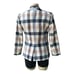 Veronica Beard Blazer Jacket Schoolboy Blue Pink Plaid Stand Collar Dickey Sz 2