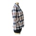 Veronica Beard Blazer Jacket Schoolboy Blue Pink Plaid Stand Collar Dickey Sz 2