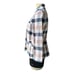 Veronica Beard Blazer Jacket Schoolboy Blue Pink Plaid Stand Collar Dickey Sz 2