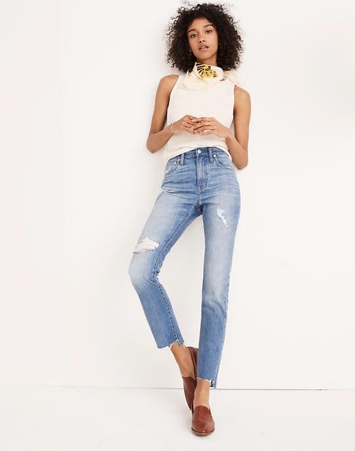MADEWELL The High-Rise Slim Boyjean