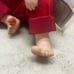 Telco Talking Santa OH MY FEET Christmas Sound And Motion Works no boots Vntg