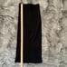 ZARA 2 Piece Outfits Tie Crop Top and Bodycon Midi Skirt Set, Black, Size S