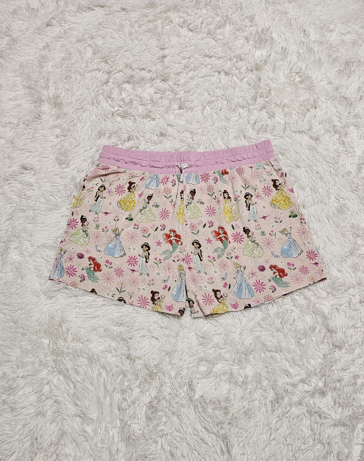 Little Sleepies OG DISNEY PRINCESS Women's Pajama Shorts MEDIUM