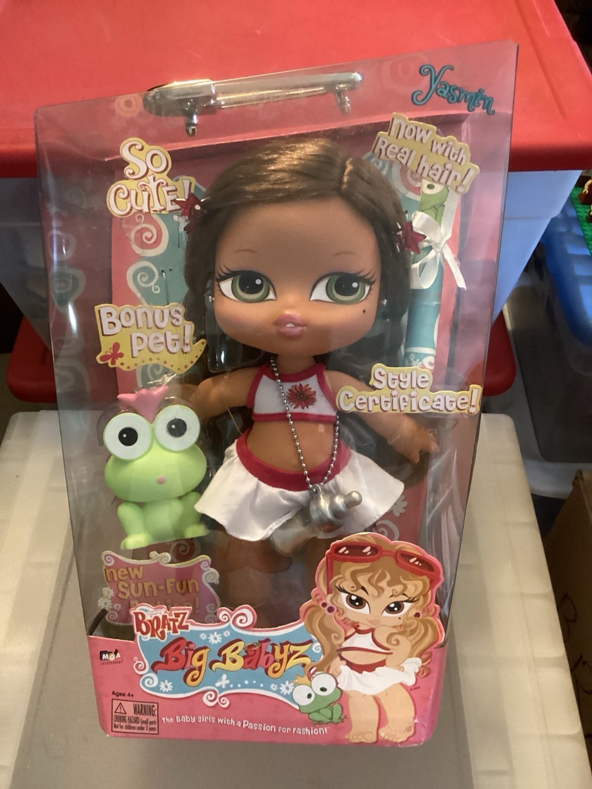 NEW BRATZ BIG BABYZ SUN TIME Yasmin  (RARE)