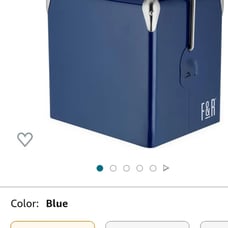 Vintage cooler
