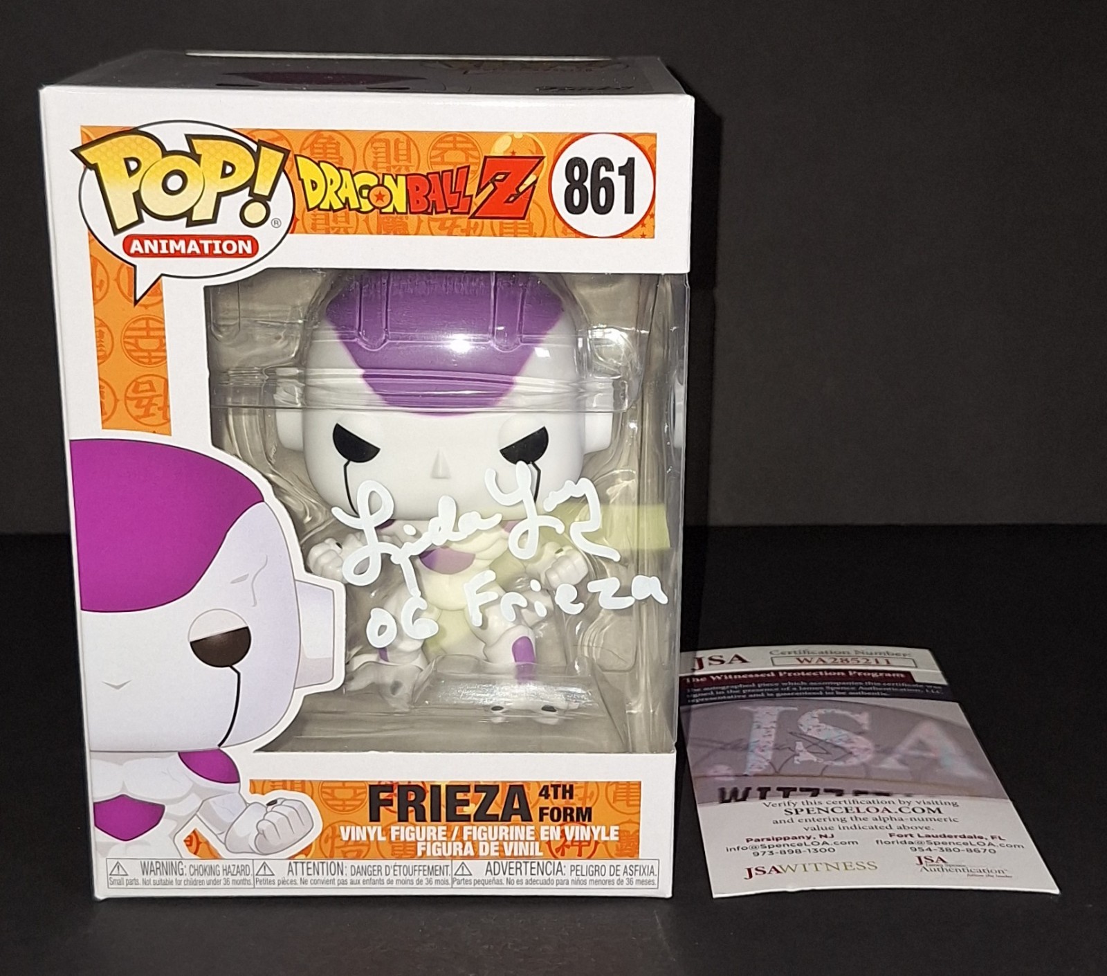 Linda Young autographed Funko JSA COA